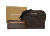 Michael Kors MK Tasche Geldbörse Jet Set Reed Braun Schwarz NEU Hessen - Reiskirchen Vorschau