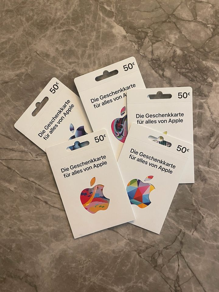 250€ Apple gift card gutscheinkarte Gutschein Geschenkkarte in Ginsheim-Gustavsburg