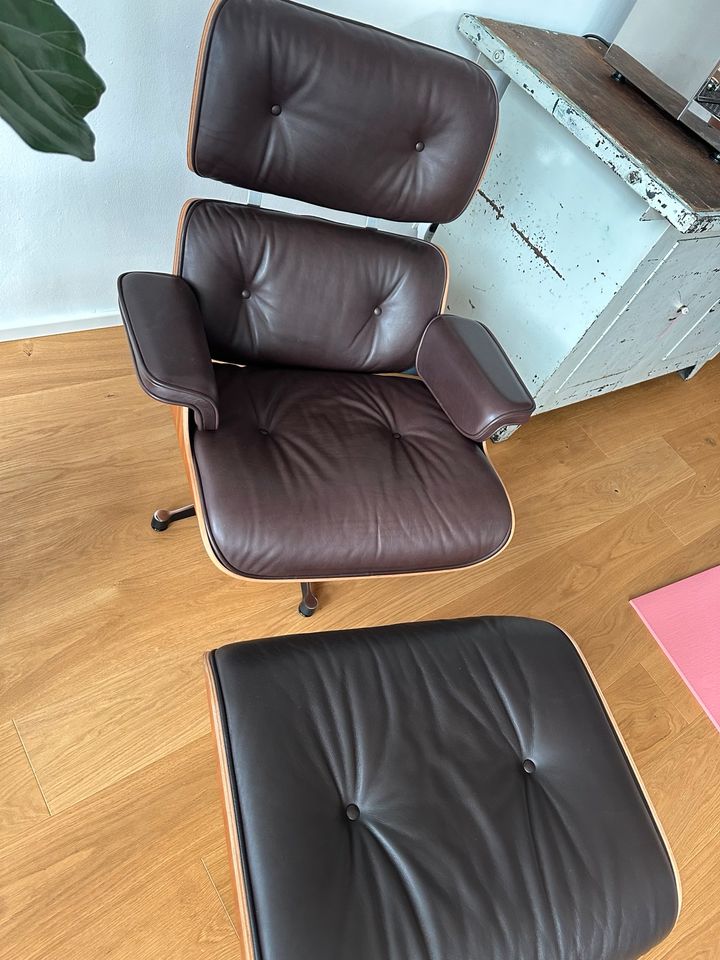 Vitra Lounge chair 1. Hand Anilinleder in Forchheim