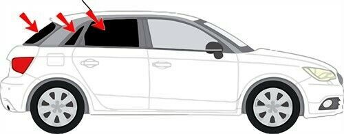 Audi A1 -5 Türig -  Sonnenschutzfolie Tönungsfolie in Essen