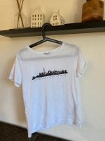 Tshirt weiß mit New York Print L Skyline Nordrhein-Westfalen - Gladbeck Vorschau