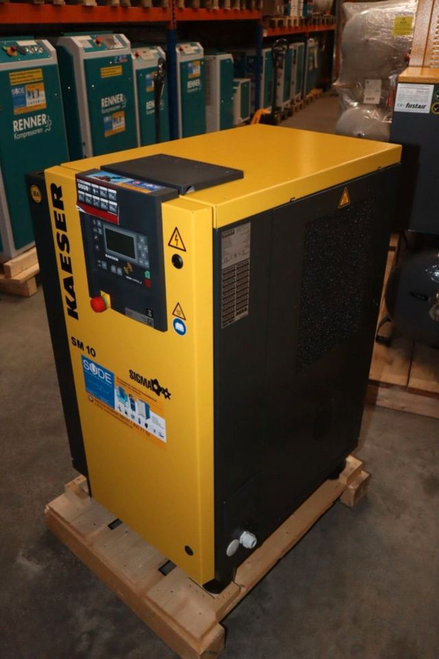 KAESER SM 10 Schraubenkompressor 5,5 kW (10 bar) in Erlangen