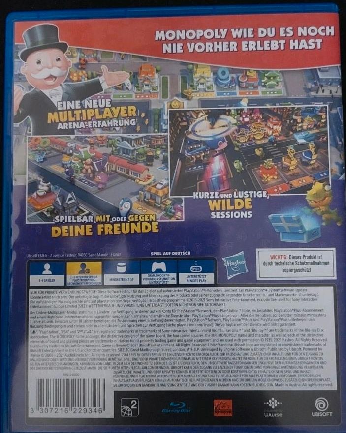 PS4 Spiel Monopoly Madness in Winsen (Aller)