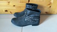 Stiefeletten, COX, Nieten, gefüttert, grau, Größe 40 Brandenburg - Reichenow-Möglin Vorschau