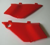 Honda MT5 MT8 50 80 Seitendeckel rot schwarz side-panels plastic Niedersachsen - Eschershausen Vorschau