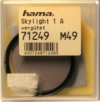 Hama Hoya Filter Fotofilter Skylight 1 A M49 - M 49, 71249 Wuppertal - Vohwinkel Vorschau