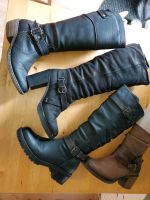 4 Paar Stiefel Stiefeletten  Gr.40 zT Echtleder Nordrhein-Westfalen - Monheim am Rhein Vorschau