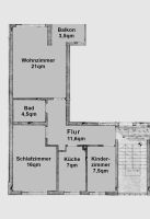 68 m2 Mietwohnung | 3-Zimmer-Wohnung + Balkon + Keller zur Miete Bayern - Regensburg Vorschau