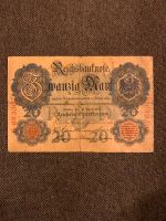 Reichsmark Reichsbanknote 20 Mark 21.4.1910 (9x) Bayern - Buxheim Memmingen Vorschau