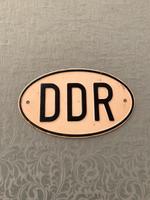 DDR Länderkennzeichen Blech alt Bayern - Untersiemau Vorschau