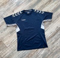 Hummel T-Shirt Trikot BeeCool Größe M Poly blau Sachsen - Beilrode Vorschau