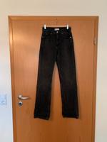 Schwarze Jeans mit weitem Bein, Zara, Größe 32 Saarland - Illingen Vorschau