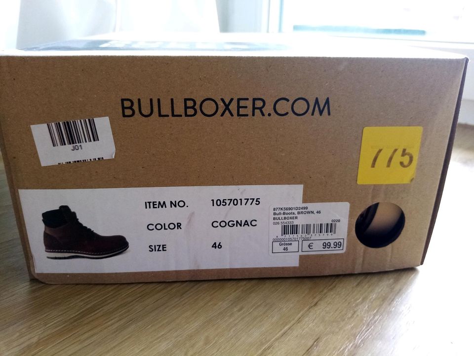 Lederschuhe Herren Bullboxer 46 - NEU OVP in Hamburg