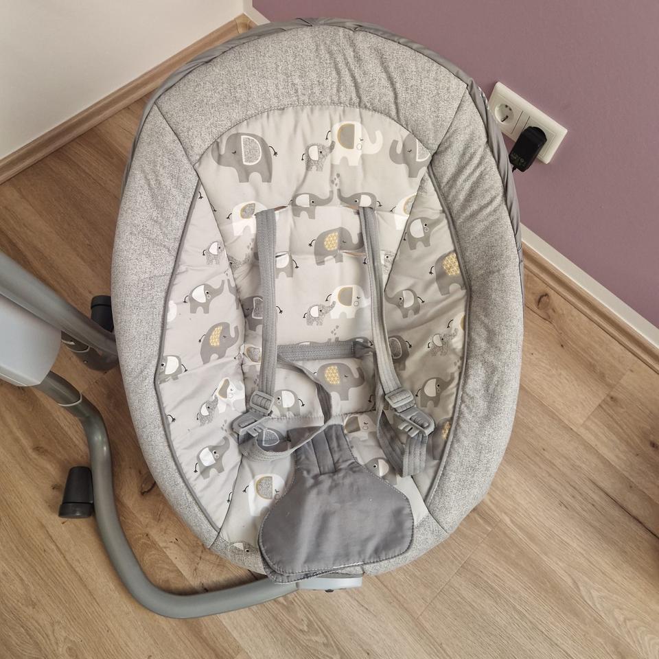 Joie Serina elektrische Babyschaukel/Babywippe Elephant Duo in Duisburg