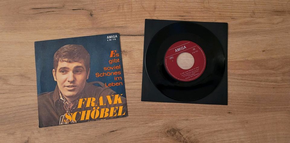 Frank Schöbel 7" Single Amiga Quartett Schallplatte / Vinyl in Dresden