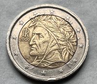 2 euro Münze Italien dante alighieri 2002 Nordrhein-Westfalen - Düren Vorschau