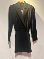 Massimo Dutti Blazerkleid aus kombiniertem Stoff schwarz 36 Berlin - Steglitz Vorschau