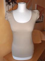 TOP! Divided Pimkie Damen T-Shirt hellbraun weiß Gr S Berlin - Spandau Vorschau