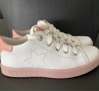 Lurchi, weiße Sneaker aus Leder, Gr. 30, rosa Sohle Saarland - Saarlouis Vorschau