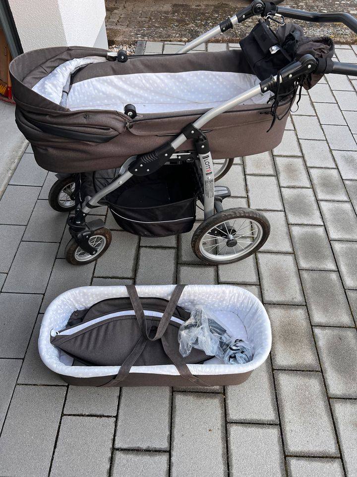 Kinderwagen Jedo „Lotte“ mit Zubehör in Schifferstadt