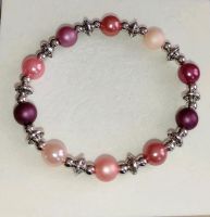 Armband Rosa Pink Silber Schmuck Schick Boho Berlin - Spandau Vorschau