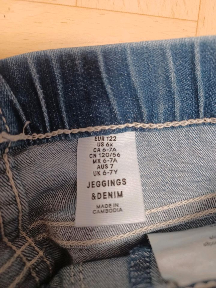 Jeggings 2 Stück H&M 122 in Schashagen