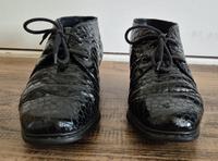 schwarze Lack Halbschuhe in Gr. 39 von Rieker - Damen Berlin - Westend Vorschau
