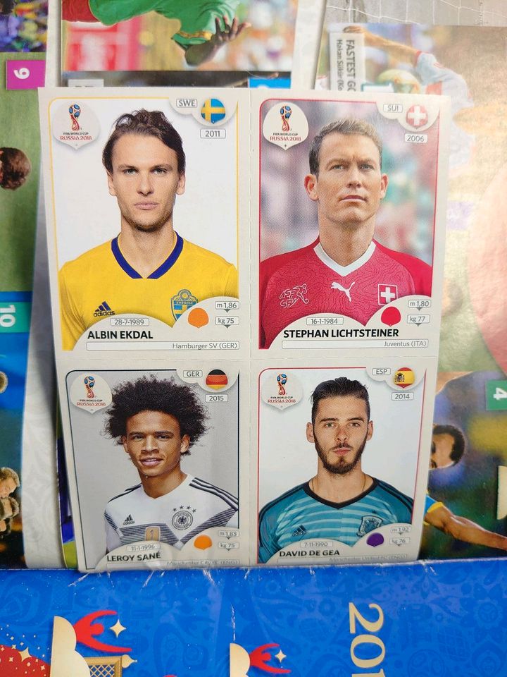 FIFA World Cup Sticker Album 2018 in Klostermansfeld