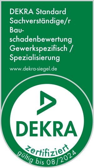 DEKRA zertifizierter Sachverständiger für Bauschadenbewertung in Telgte