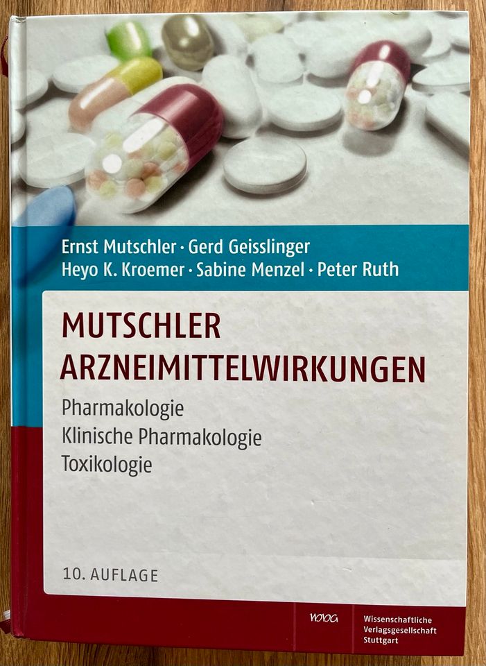 Mutschler: Arzneimittelwirkungen, Pharmakologie, Toxikologie in Lörrach