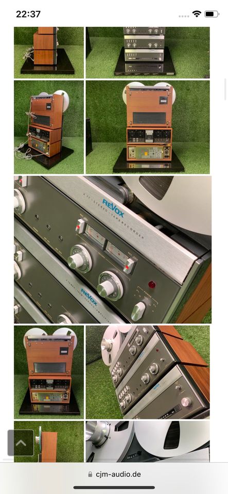 Revox A76 Tuner A78 MKII Vollverstärker A77 Tonbandgerät in Friedberg (Hessen)