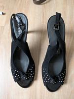 Peter Kaiser Glitzerschuhe, schwarze Pumps, Swarovski, 7, 40,5/41 Stuttgart - Stammheim Vorschau