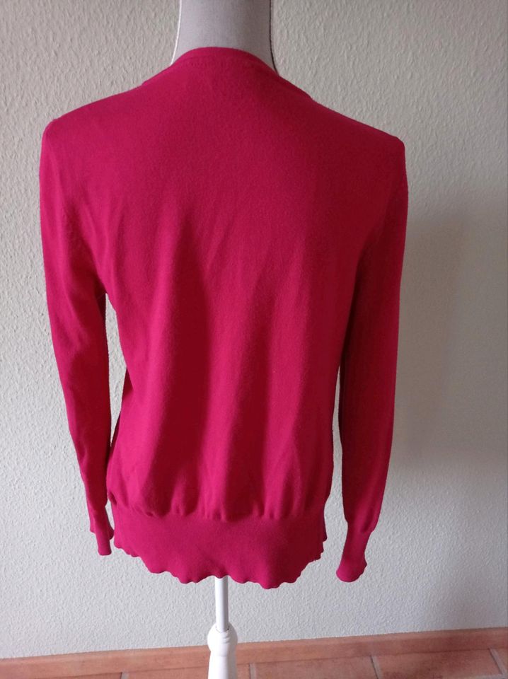 Pinkfarbene Strickjacke Größe 38 inclusiv Versand in Rositz