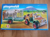 Playmobil 4832 Rangerfahrzeug mit Nashorn Herzogtum Lauenburg - Wentorf Vorschau