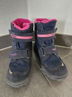 Blaue pinke Winterschuhe/Winterstiefel von Superfit Größe 31 Nordrhein-Westfalen - Emsdetten Vorschau