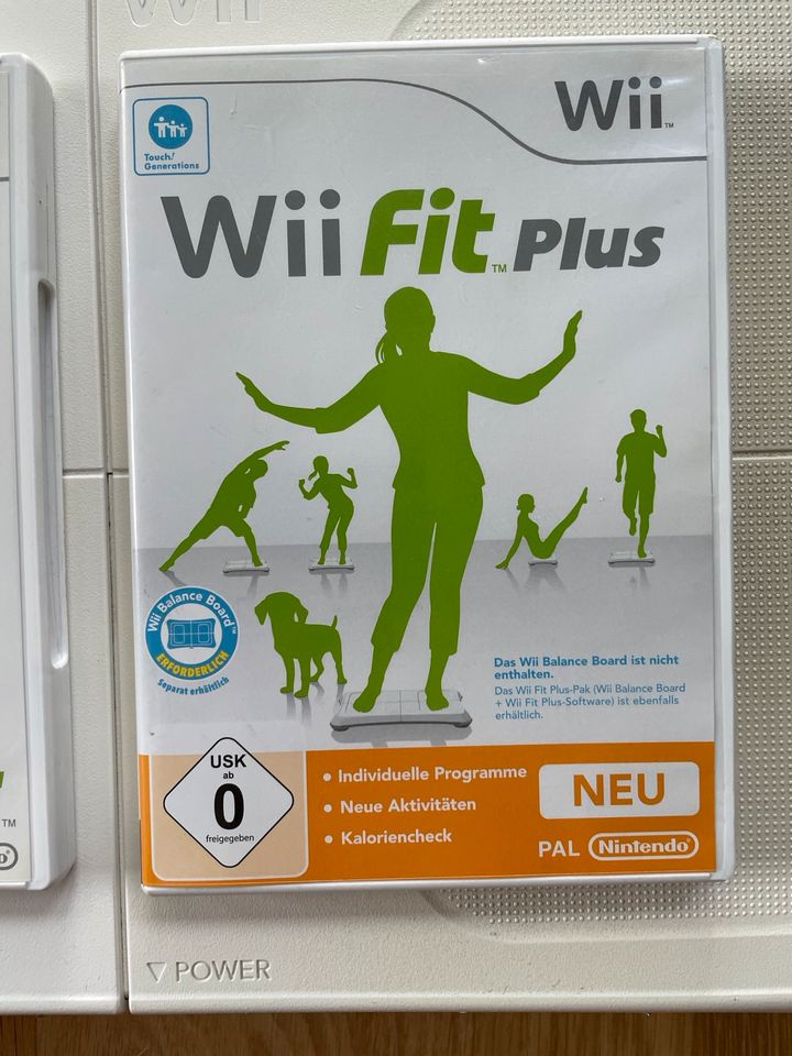 Wii Fit, Wii Fit Plus, Balance Board in Kleinmachnow