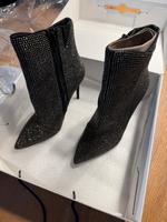 Aldo Damen Stiefeletten Hoch mit Steinbesatz und Reißverschluss Nordrhein-Westfalen - Langenfeld Vorschau