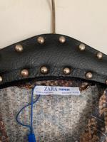 Neu zara Bluse Shirt braun schwarz Snake Print Schlangenoptik M Saarland - Spiesen-Elversberg Vorschau