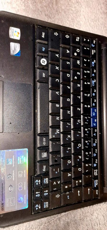 Samsung Netbook NP - N 130 schwarz mit Tasche und Ladegerät in Hagen