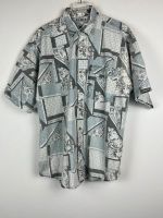 Vintage Crazy Pattern Hemd - Retro Shirt - Oldschool -90s -Gr. XL Niedersachsen - Neuenhaus Vorschau