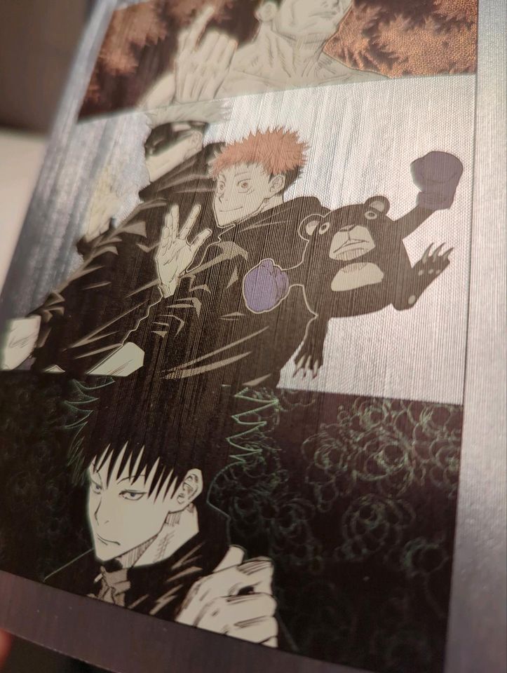 Jujutsu Kaisen Shiny holo Card merch Gojo Satoru Yuji Megumi Todo in Berlin