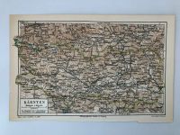 Kärnten Österreich Karte Map alt antik Druck Tafel Farbdruck Hessen - Kassel Vorschau