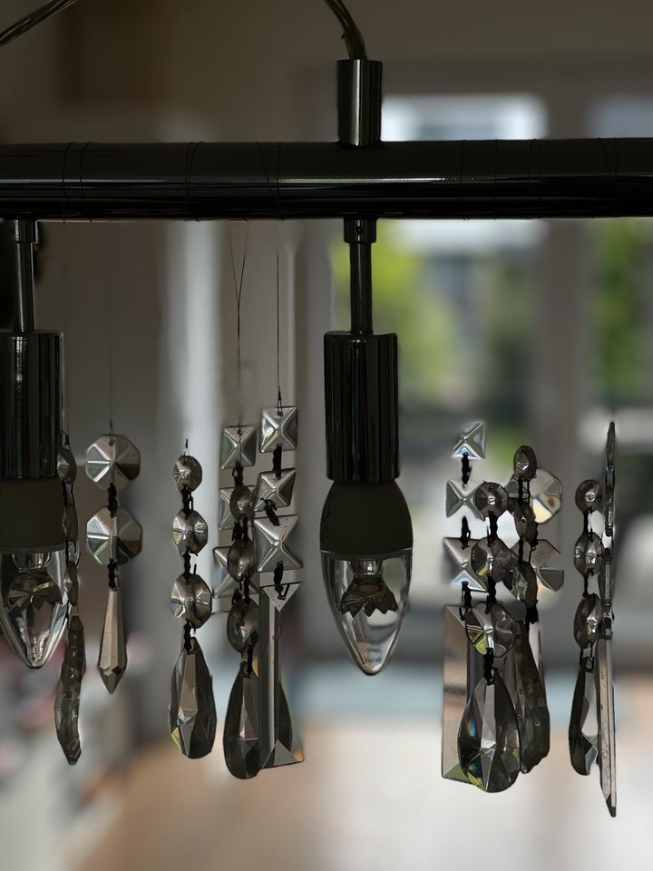 Hängelampe Esstischlampe Glas Kronleuchter inkl Philipps dimmbar in Essen