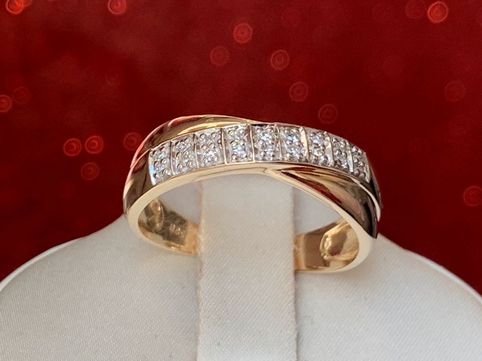 Brillantring 585 Gold 14K Solitär 0,55Ct Diamant Verlobungsringe in Berlin