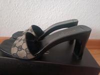 Original Gucci Sommer Sandalen Pumps schwarz GG Gr. 39 Düsseldorf - Mörsenbroich Vorschau