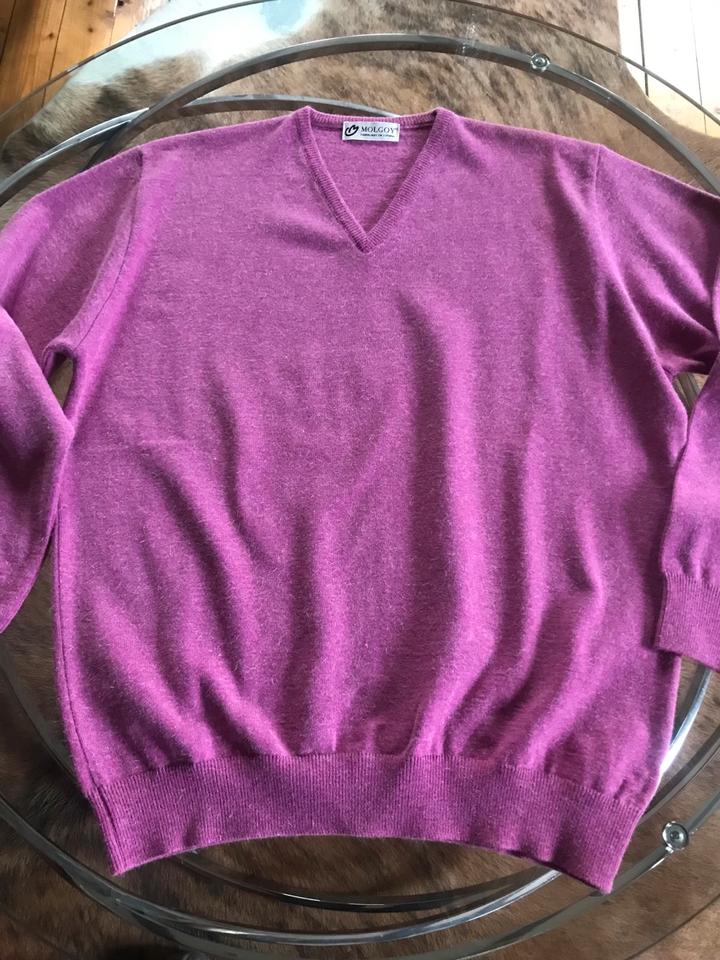 ☀️ MOLGOY ☀️ Pulli hochwertig•Beere•mit Lammwolle/Angora/Viskose in Mechernich