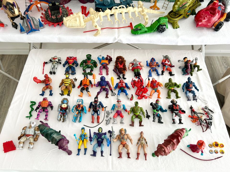 Vintage Toys: MOTU + MASK + Ghostbusters + MIMP + Jurassic + WWF in Königswinter
