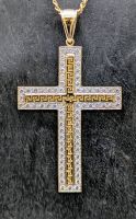 Kreuz Anhänger  585/14K für Halsketten Jesus Gelbgold 17,70Gramm Kiel - Hassee-Vieburg Vorschau