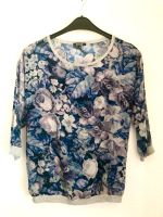 DEICHGRAF zarte Damen Halbarm Gr. 40 L blau floral Blusenshirt Baden-Württemberg - Esslingen Vorschau