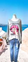 Statement Langarmshirt Made in Italy Issima Mode One Size Neuware Nordrhein-Westfalen - Oberhausen Vorschau